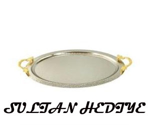GÜMÜŞ KAHVE TEPSİSİ